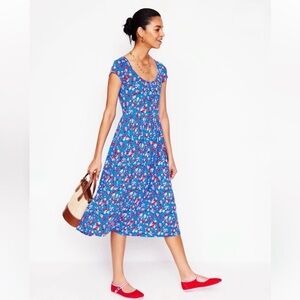 NWOT Boden Samantha Scoop Jersey Dress